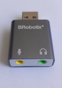 Tarjeta de sonido USB externa